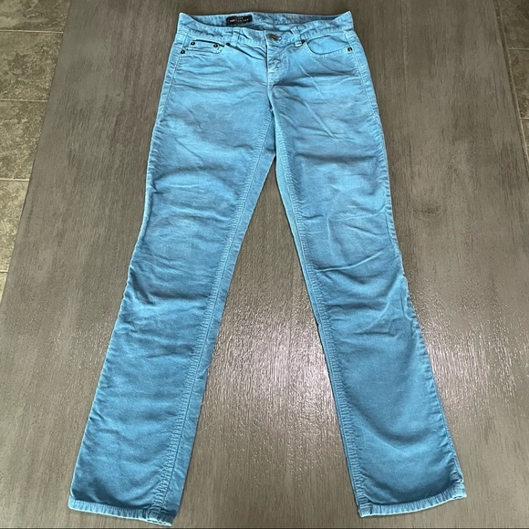 J. Crew Denim - J. Crew Matchstick Pants Light Blue Corduroy Jeans